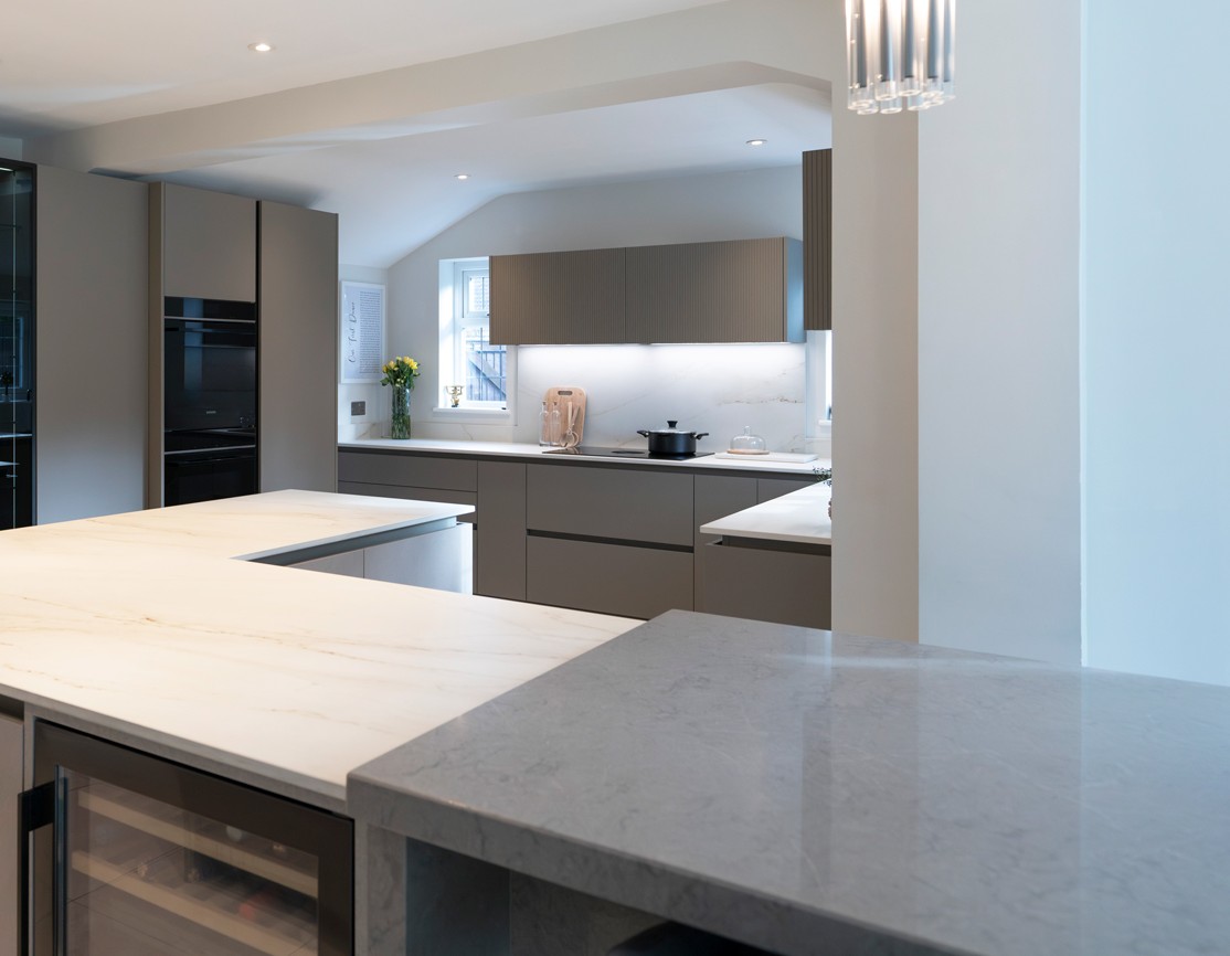 Marble Kitchen Island