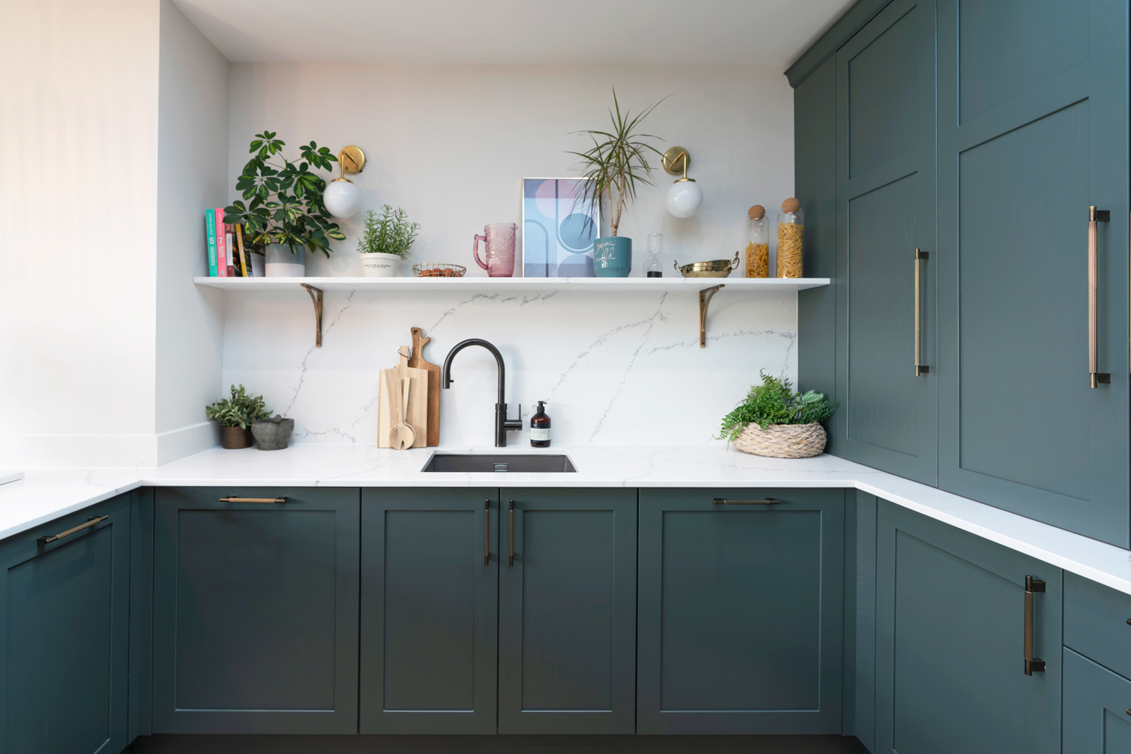 Quartz Skylight Kitchen